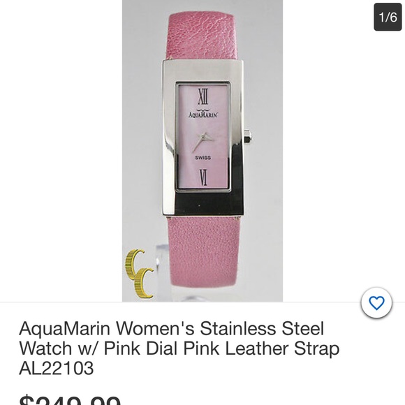 AQUAMARIN ladies 🎉Watch. Registered # on back price per watch - Picture 8 of 14